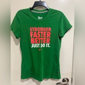Nike Green Dri-FIT Tee, Medium